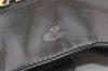 Authentic BURBERRY Nova Check Shoulder Cross Bag Purse Enamel PVC Black 1165K