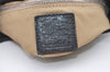 Authentic BURBERRY Nova Check Shoulder Cross Bag Purse Enamel PVC Black 1165K