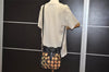 Authentic BURBERRY Nova Check Shoulder Cross Bag Purse Enamel PVC Black 1165K