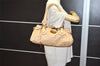 Authentic Chloe Paddington Leather Shoulder Hand Bag Beige 1166K