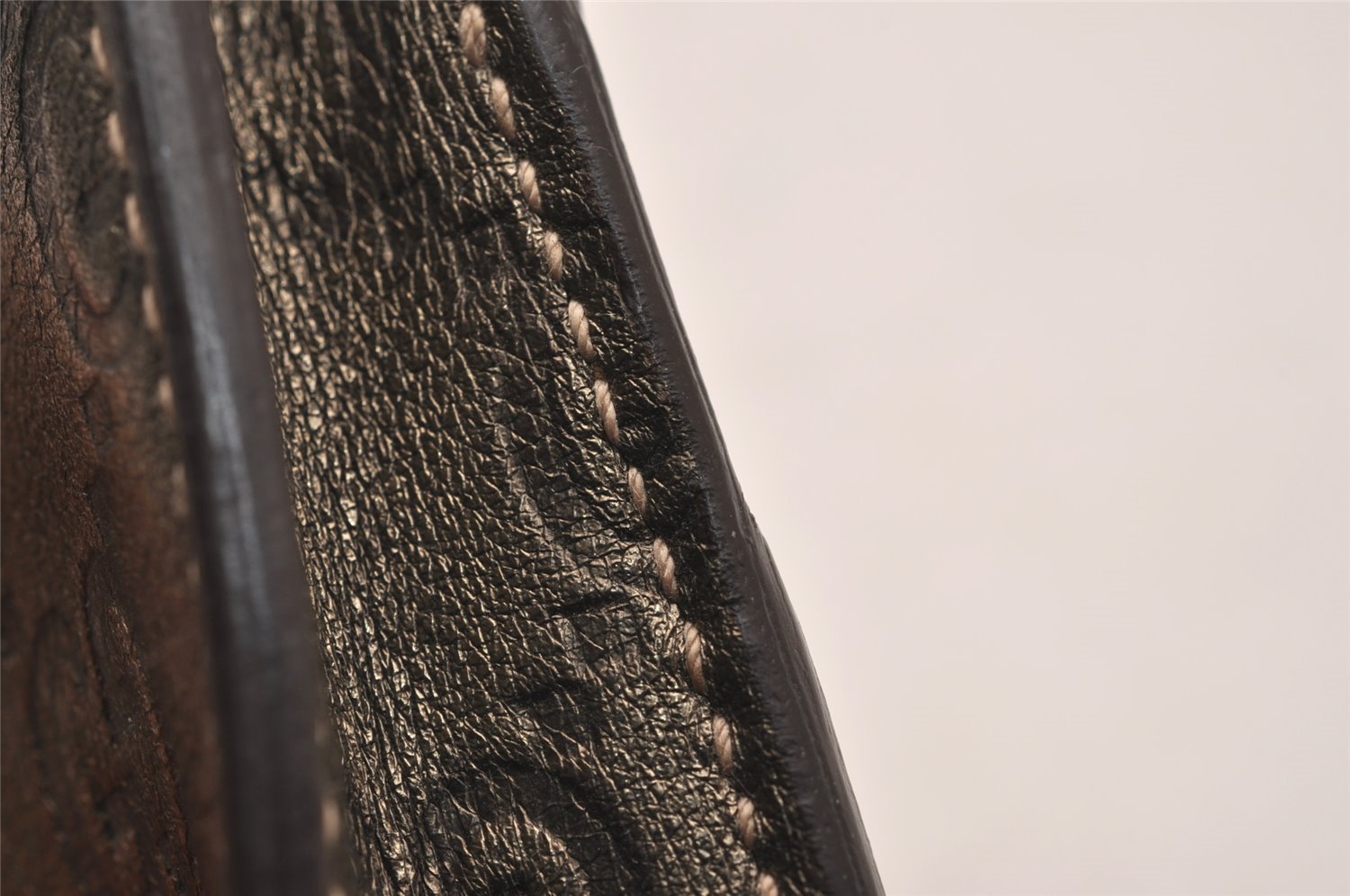 Authentic GUCCI Guccissima GG Leather Cigarette Case 181716 Khaki Green 1169J