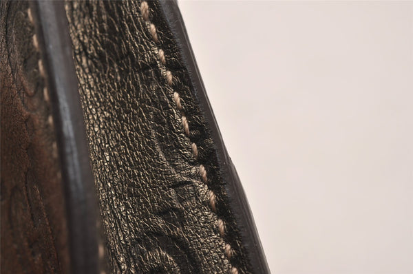 Authentic GUCCI Guccissima GG Leather Cigarette Case 181716 Khaki Green 1169J