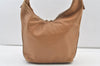 Authentic GUCCI Vintage Shoulder Hand Bag Purse Leather 0014288 Beige 1169K