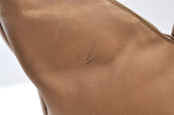 Authentic GUCCI Vintage Shoulder Hand Bag Purse Leather 0014288 Beige 1169K