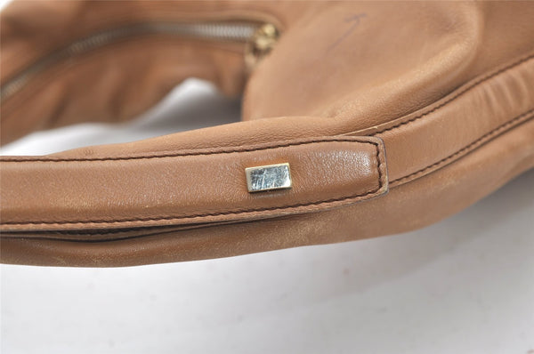 Authentic GUCCI Vintage Shoulder Hand Bag Purse Leather 0014288 Beige 1169K