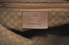 Authentic GUCCI Vintage Shoulder Hand Bag Purse Leather 0014288 Beige 1169K