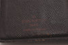 Auth Louis Vuitton Damier Porte Monnaie Billets Viennois Wallet N61664 LV 1170I