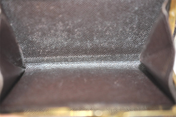 Auth Louis Vuitton Damier Porte Monnaie Billets Viennois Wallet N61664 LV 1170I