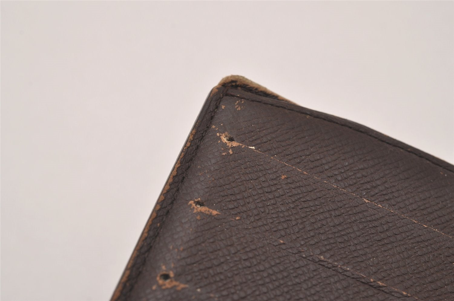 Auth Louis Vuitton Damier Porte Monnaie Billets Viennois Wallet N61664 LV 1170I