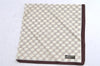 Authentic CELINE Macadam Blason Pattern Hand Pouch Purse Enamel Black Box 1171K