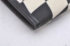 Authentic Gianni Versace Bifold Wallet Purse PVC Leather Black Multicolor 1174K