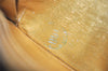 Authentic Gianni Versace Bifold Wallet Purse PVC Leather Black Multicolor 1174K
