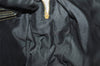 Authentic FENDI Pequin 2Way Hand Boston Bag PVC Leather Brown Black 1175I