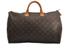 Authentic Louis Vuitton Monogram Speedy 40 Hand Boston Bag M41522 LV 1179J