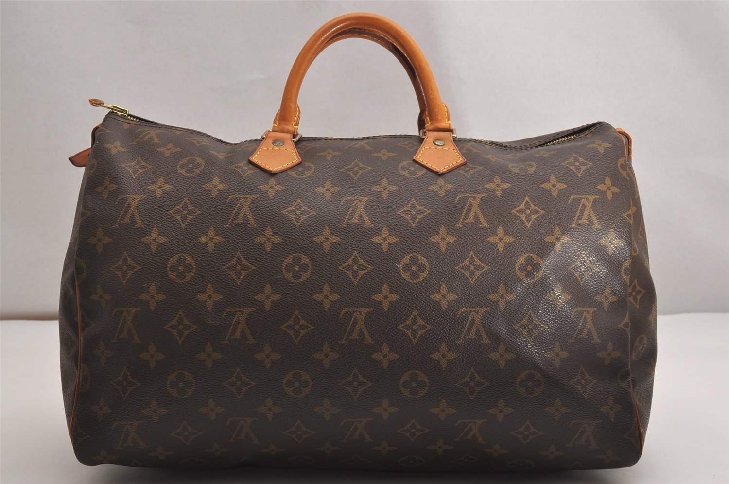 Authentic Louis Vuitton Monogram Speedy 40 Hand Boston Bag M41522 LV 1179J