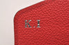 Auth Louis Vuitton Monogram Empreinte Portefeuille Sarah Wallet M61181 Red 1180I