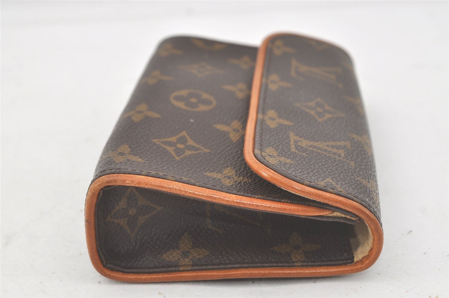 Auth Louis Vuitton Monogram Pochette Florentine Pouch Waist Bag M51855 LV 1180L