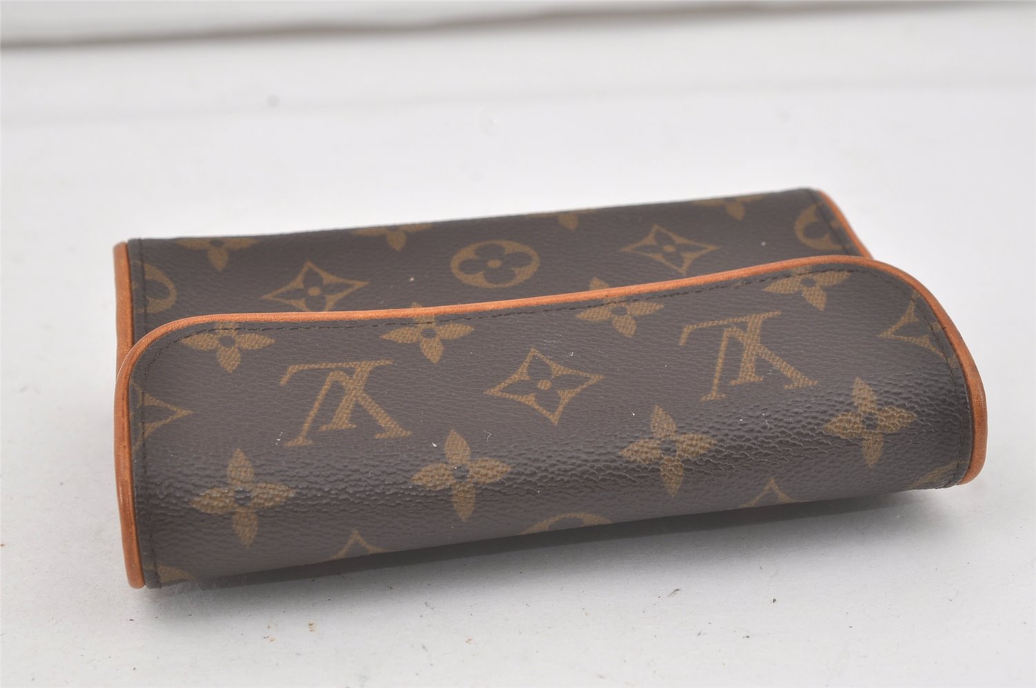 Auth Louis Vuitton Monogram Pochette Florentine Pouch Waist Bag M51855 LV 1180L