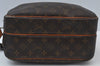 Auth Louis Vuitton Monogram Reporter PM Shoulder Cross Bag M45254 LV Junk 1182H