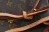 Authentic Louis Vuitton Monogram Montsouris GM Backpack M51135 LV 1183I