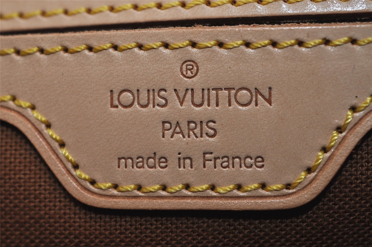 Authentic Louis Vuitton Monogram Montsouris GM Backpack M51135 LV 1183I