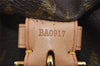 Authentic Louis Vuitton Monogram Montsouris GM Backpack M51135 LV 1183I