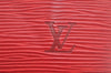 Authentic Louis Vuitton Epi Alma PM Hand Bag Red M52147 LV 1185K