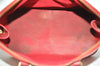 Authentic Louis Vuitton Epi Alma PM Hand Bag Red M52147 LV 1185K