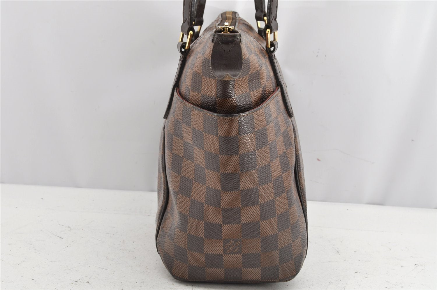 Authentic Louis Vuitton Damier Totally PM Shoulder Tote Bag N41282 LV 1186K