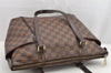 Authentic Louis Vuitton Damier Totally PM Shoulder Tote Bag N41282 LV 1186K