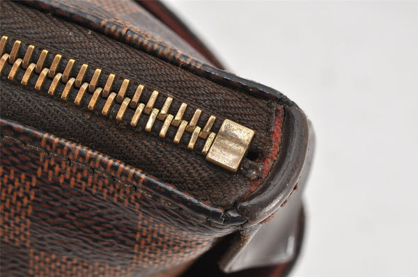 Authentic Louis Vuitton Damier Totally PM Shoulder Tote Bag N41282 LV 1186K