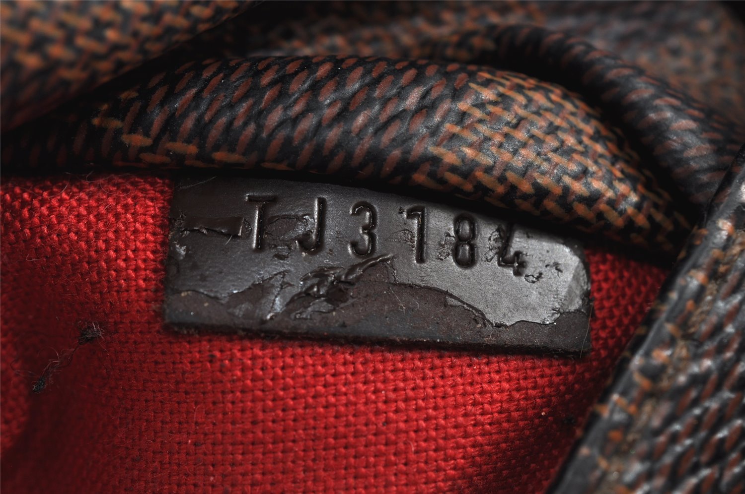 Authentic Louis Vuitton Damier Totally PM Shoulder Tote Bag N41282 LV 1186K