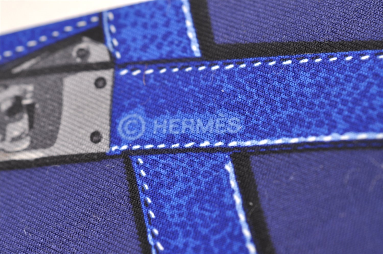 Authentic HERMES Twilly Scarf 