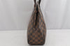 Authentic Louis Vuitton Damier Parioli PM Shoulder Tote Bag N51123 LV 1188K