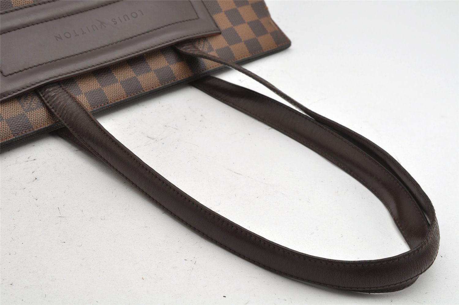 Authentic Louis Vuitton Damier Parioli PM Shoulder Tote Bag N51123 LV 1188K