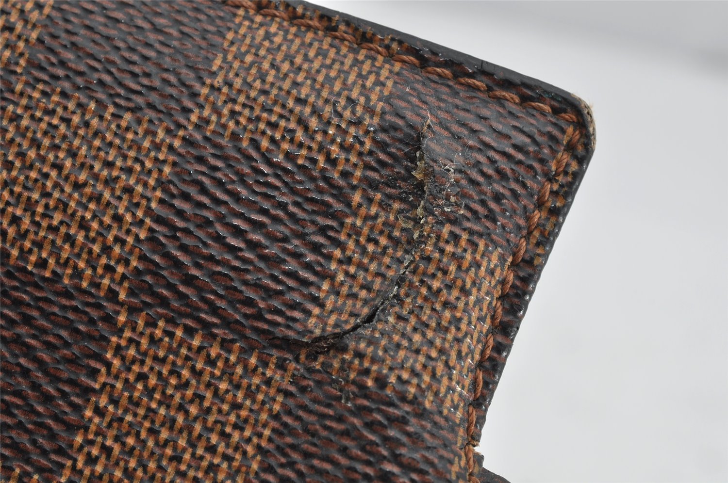 Authentic Louis Vuitton Damier Parioli PM Shoulder Tote Bag N51123 LV 1188K