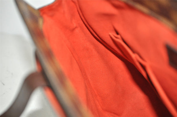 Authentic Louis Vuitton Damier Parioli PM Shoulder Tote Bag N51123 LV 1188K