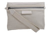 Authentic BOTTEGA VENETA Punching Leather Clutch Hand Bag Purse White 1189K
