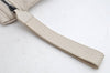 Authentic BOTTEGA VENETA Punching Leather Clutch Hand Bag Purse White 1189K