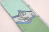 Authentic HERMES Twilly Scarf "Camails" Silk Light Blue Box 1190I