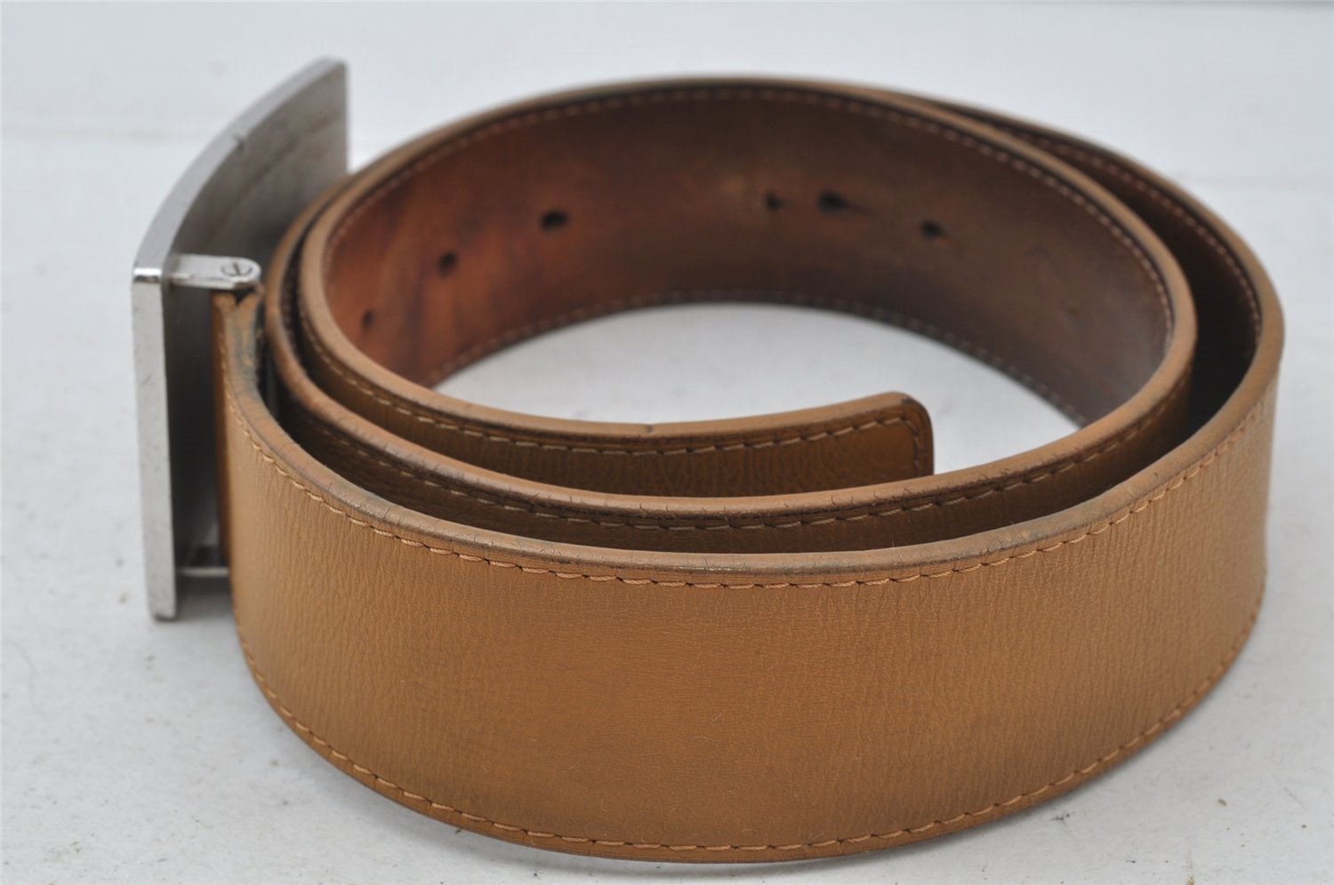 Auth Louis Vuitton Ceinture Jeans Belt Size 90cm 36