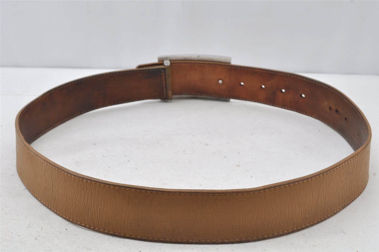 Auth Louis Vuitton Ceinture Jeans Belt Size 90cm 36