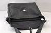 Authentic PRADA Leather Shoulder Bag B10394 Black 1190K