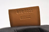 Authentic GUCCI Sherry Line Hand Bag GG Canvas Leather 0000851 Brown 1194K