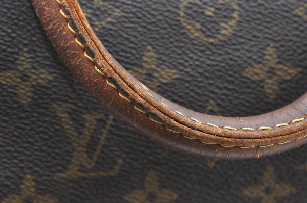 Authentic Louis Vuitton Monogram Speedy 35 Hand Boston Bag M41524 LV 1196G