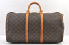 Authentic Louis Vuitton Monogram Keepall 50 Travel Boston Bag M41426 LV 1197K