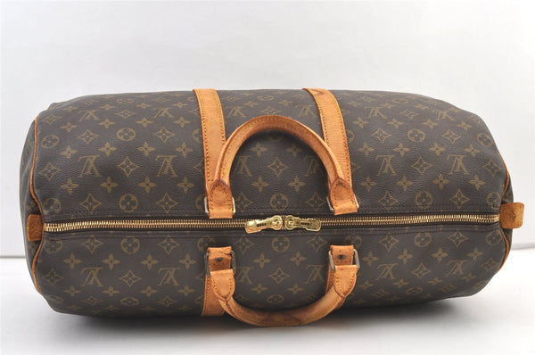 Authentic Louis Vuitton Monogram Keepall 50 Travel Boston Bag M41426 LV 1197K