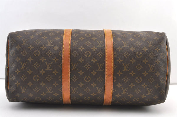 Authentic Louis Vuitton Monogram Keepall 50 Travel Boston Bag M41426 LV 1197K