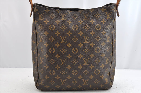 Authentic Louis Vuitton Monogram Looping GM Shoulder Bag M51145 LV 1198K