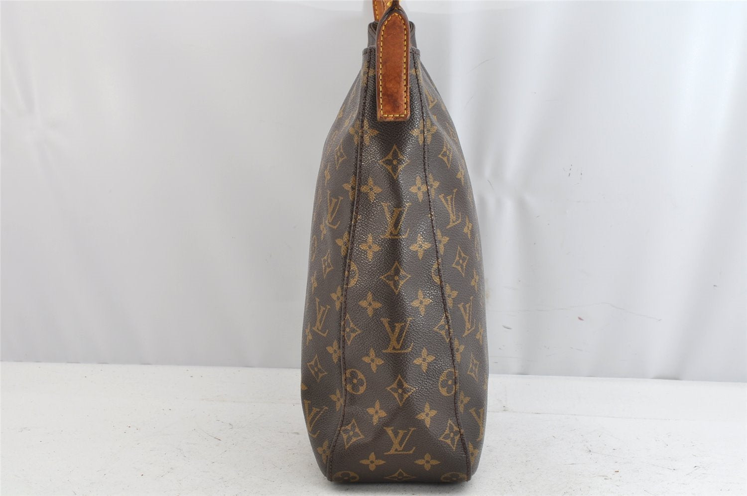 Authentic Louis Vuitton Monogram Looping GM Shoulder Bag M51145 LV 1198K